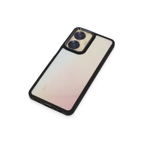 Realme C55 Kılıf Dora Kapak - Siyah