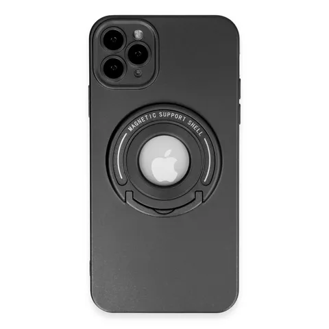 İphone 12 Pro Kılıf Lukka Magneticsafe Kapak - Siyah