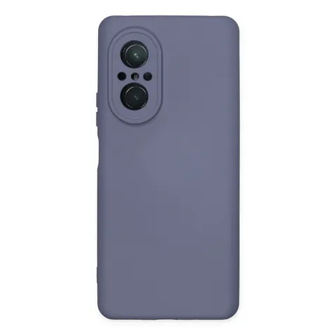 Huawei Nova 9 Se Kılıf Nano İçi Kadife Silikon - Gri