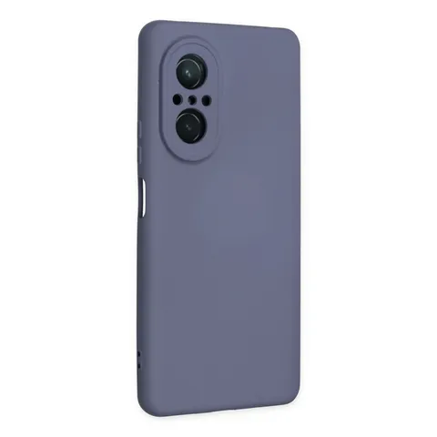 Huawei Nova 9 Se Kılıf Nano İçi Kadife Silikon - Gri