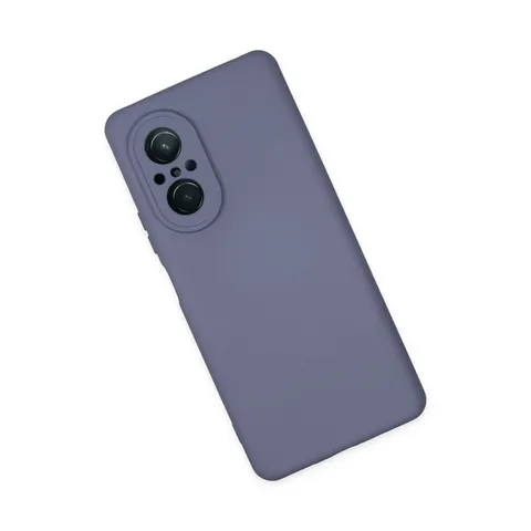 Huawei Nova 9 Se Kılıf Nano İçi Kadife Silikon - Gri