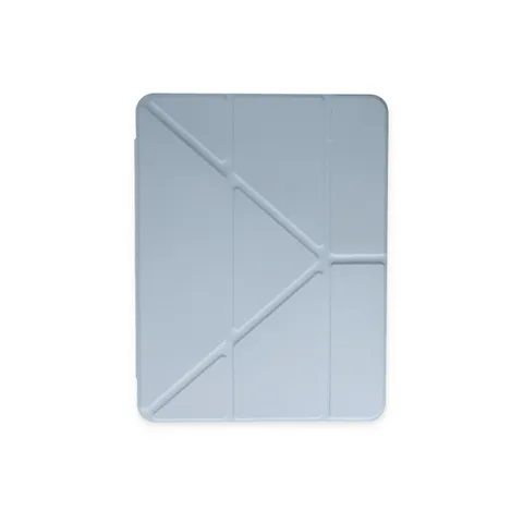 İpad 10.2 (8.nesil) Kılıf Kalemlikli Mars Tablet Kılıfı - Mavi