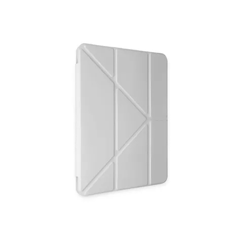 İpad 10.2 (8.nesil) Kılıf Kalemlikli Mars Tablet Kılıfı - Gri