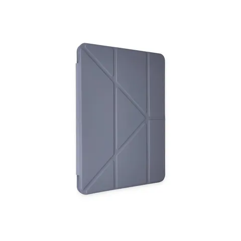 İpad Pro 12.9 (2021) Kılıf Kalemlikli Mars Tablet Kılıfı - Lavender