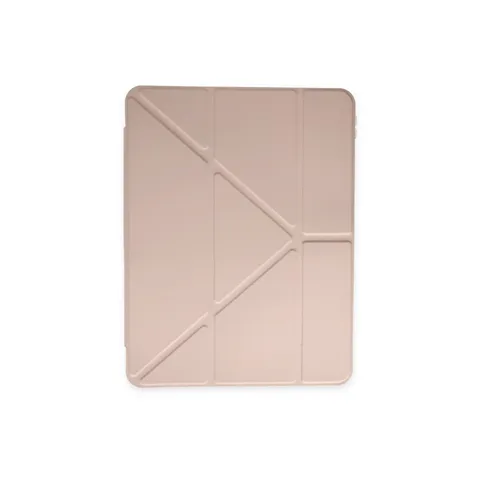 Samsung Galaxy P610 Tab S6 Lite 10.4 Kılıf Kalemlikli Mars Tablet Kılıfı - Rose Gold