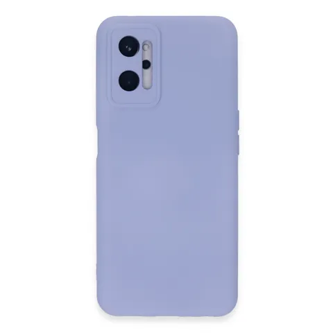 Realme 9i 4g Kılıf Nano İçi Kadife Silikon - Lila