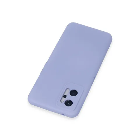Realme 9i 4g Kılıf Nano İçi Kadife Silikon - Lila