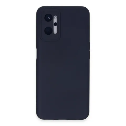 Realme 9i 4g Kılıf Nano İçi Kadife Silikon - Lacivert