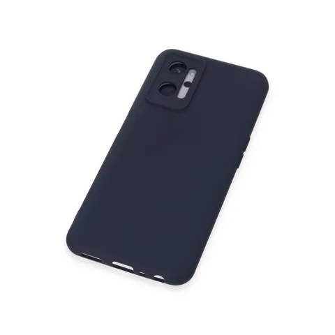Realme 9i 4g Kılıf Nano İçi Kadife Silikon - Lacivert