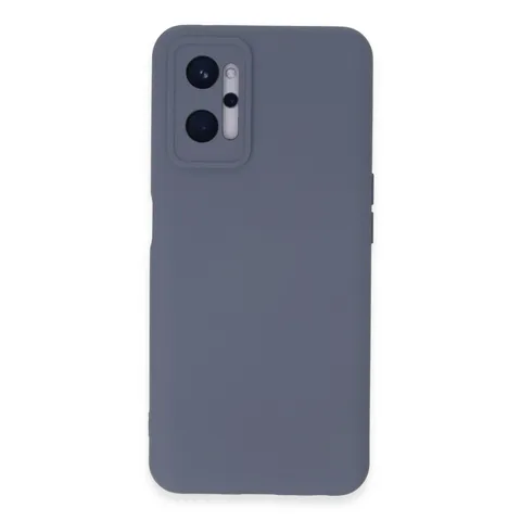 Realme 9i 4g Kılıf Nano İçi Kadife Silikon - Gri