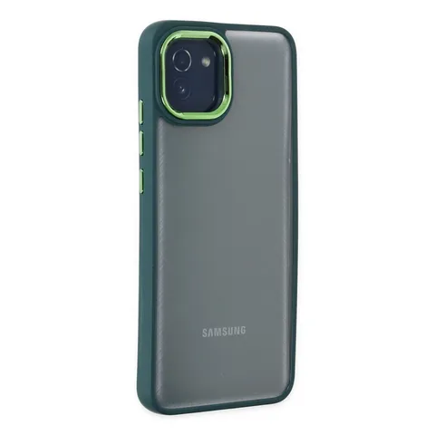 Samsung Galaxy A03 Kılıf Dora Kapak - Haki Yeşil