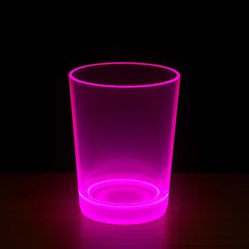 Partyglow Neon Mor Bardak 8.5 X 10.5 Cm