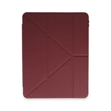 Huawei Honor Pad 9 Kılıf Kalemlikli Mars Tablet Kılıfı - Mürdüm