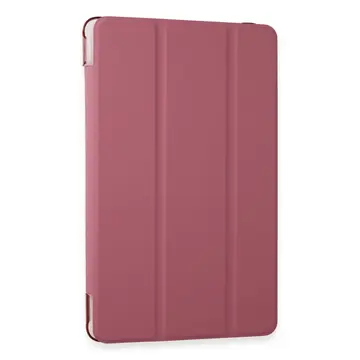 Samsung Galaxy X610 Tab S9 Fe Plus 12.4 Kılıf Tablet Smart Kılıf - Pembe