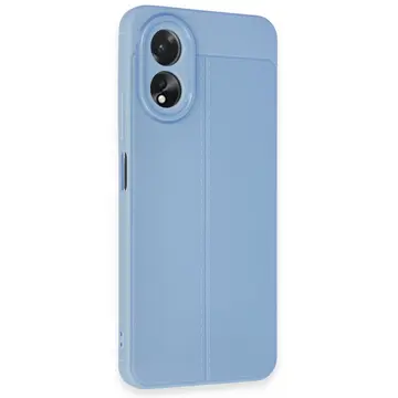 Oppo A38 Kılıf Auto Focus Kapak - Mavi