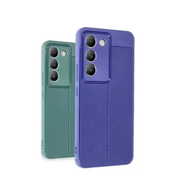 Vivo V30 Lite 4g Kılıf Auto Focus Kapak - Mavi