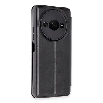 Xiaomi Redmi A3 4g Kılıf Flip Cover - Siyah