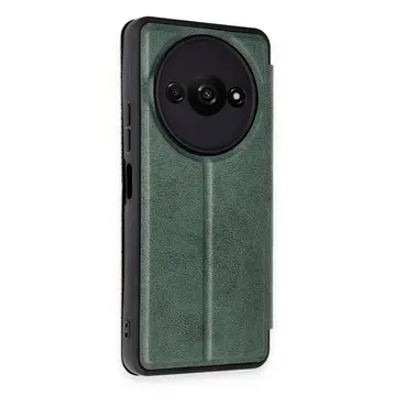Xiaomi Redmi A3 4g Kılıf Flip Cover - Koyu Yeşil