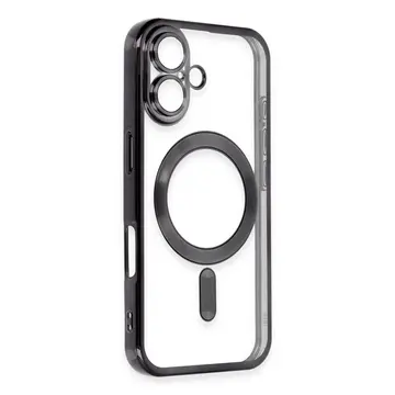 İphone 16 Kılıf Kross Magneticsafe Kapak - Siyah