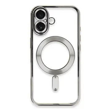 İphone 16 Plus Kılıf Kross Magneticsafe Kapak - Gümüş