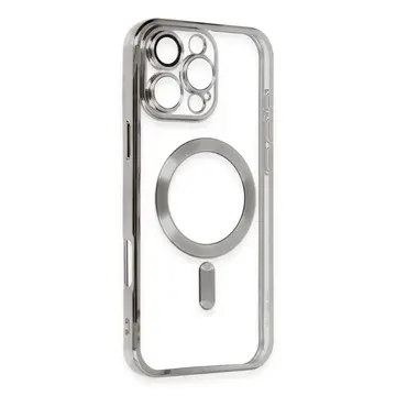 İphone 16 Pro Kılıf Kross Magneticsafe Kapak - Titan Gri