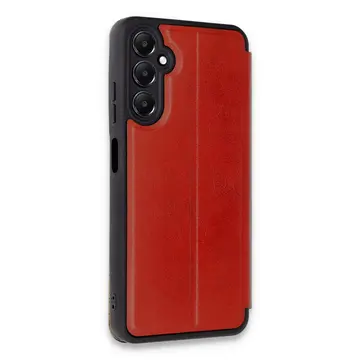 Samsung Galaxy A05s Kılıf Flip Cover - Kırmızı