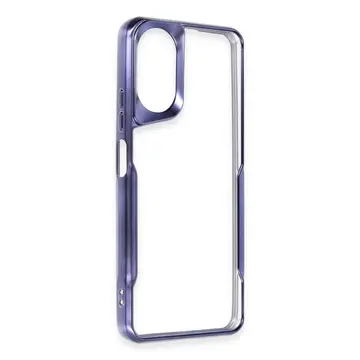 Oppo A38 Kılıf Boyi Silikon Kapak - Lacivert
