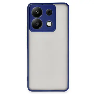 Xiaomi Redmi Note 13 5g Kılıf Montreal Silikon Kapak - Lacivert