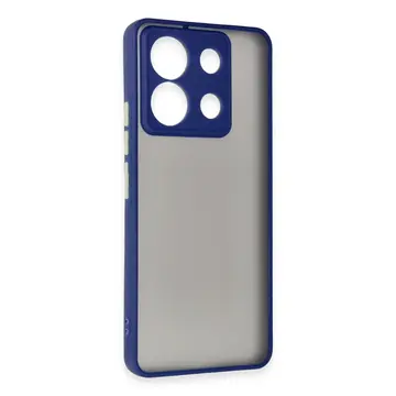 Xiaomi Redmi Note 13 5g Kılıf Montreal Silikon Kapak - Lacivert