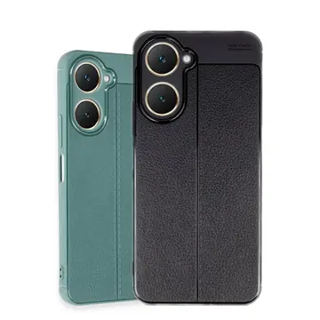 Vivo Y18 Kılıf Auto Focus Kapak - Koyu Yeşil