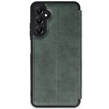 Samsung Galaxy A35 5g Kılıf Flip Cover - Koyu Yeşil
