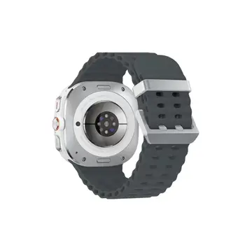 Watch 7 Ultra Kr417 Rug Silikon Kordon - Koyu Gri