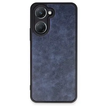 Vivo Y18 Kılıf Aras Deri Kapak - Lacivert