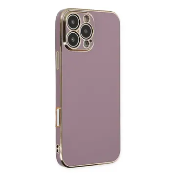 İphone 16 Pro Max Kılıf Volet Silikon - Mor