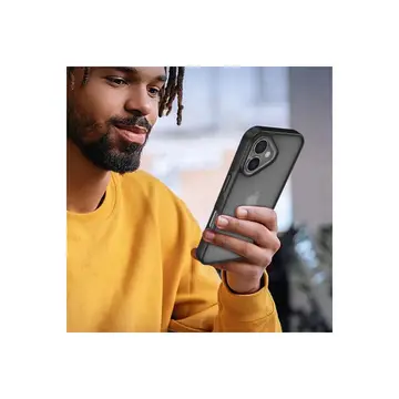 İphone 16 Kılıf Elegant Kapak - Siyah