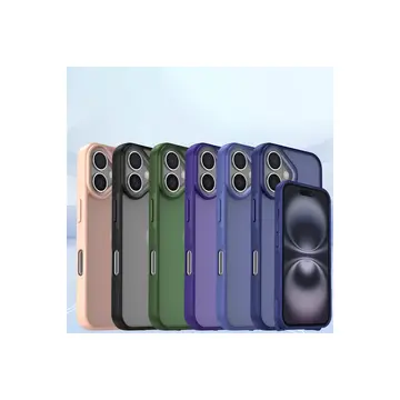 İphone 16 Kılıf Elegant Kapak - Siyah