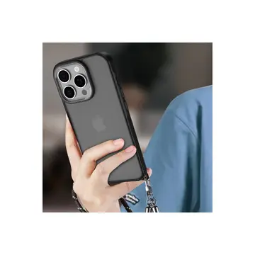 İphone 16 Pro Kılıf Elegant Kapak - Siyah