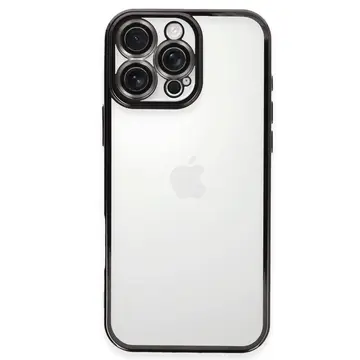 İphone 16 Pro Kılıf Razer Lensli Silikon - Siyah