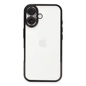İphone 16 Plus Kılıf Razer Lensli Silikon - Siyah