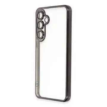 Samsung Galaxy S24 Fe Kılıf Razer Lensli Silikon - Siyah