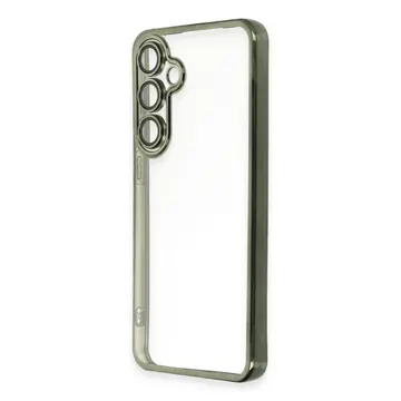 Samsung Galaxy S24 Fe Kılıf Razer Lensli Silikon - Yeşil