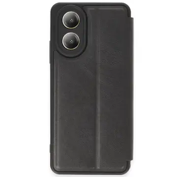 Oppo A38 Kılıf Flip Cover - Siyah