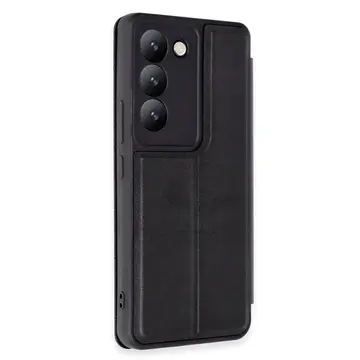Vivo V30 Lite 4g Kılıf Flip Cover - Siyah