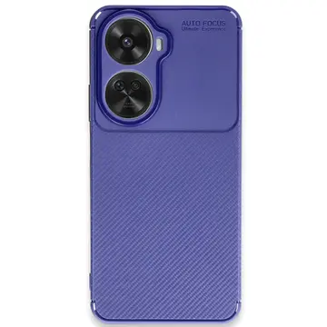 Huawei Nova 12 Se Kılıf Auto Focus Karbon Kapak - Lacivert