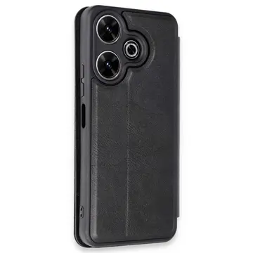 Xiaomi Redmi 13 4g Kılıf Flip Cover - Siyah