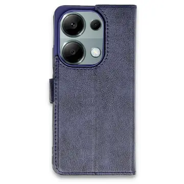 Xiaomi Redmi Note 13 Pro 4g Kılıf Trend S Plus Kapaklı Kılıf - Lacivert