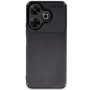Xiaomi Redmi 13 4g Kılıf Auto Focus Karbon Kapak - Siyah