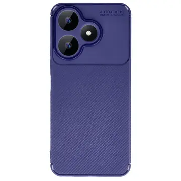 Xiaomi Redmi 13 4g Kılıf Auto Focus Karbon Kapak - Lacivert