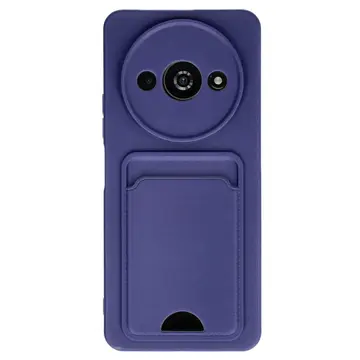Xiaomi Redmi A3 4g Kılıf Kelvin Kartvizitli Silikon - Lacivert