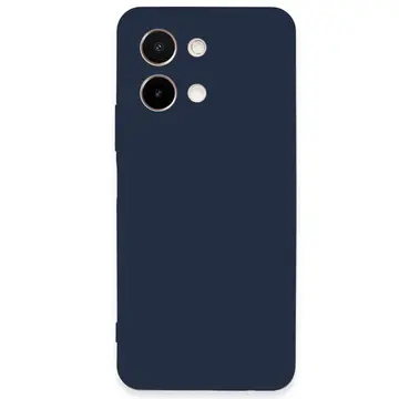 Vivo Y28 Kılıf First Silikon - Lacivert